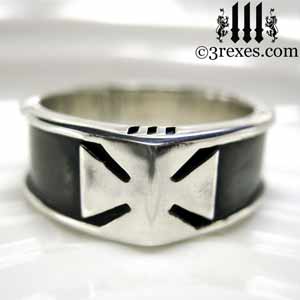 mens-silver-ring-knights-templar-iron-cross-band-rings mens-silver-ring-knights-templar-iron-cross-band-rings